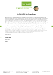 Anti-Wrinkle Narcissus Cream - Image 2