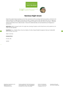 Narcissus Night Serum - Image 2